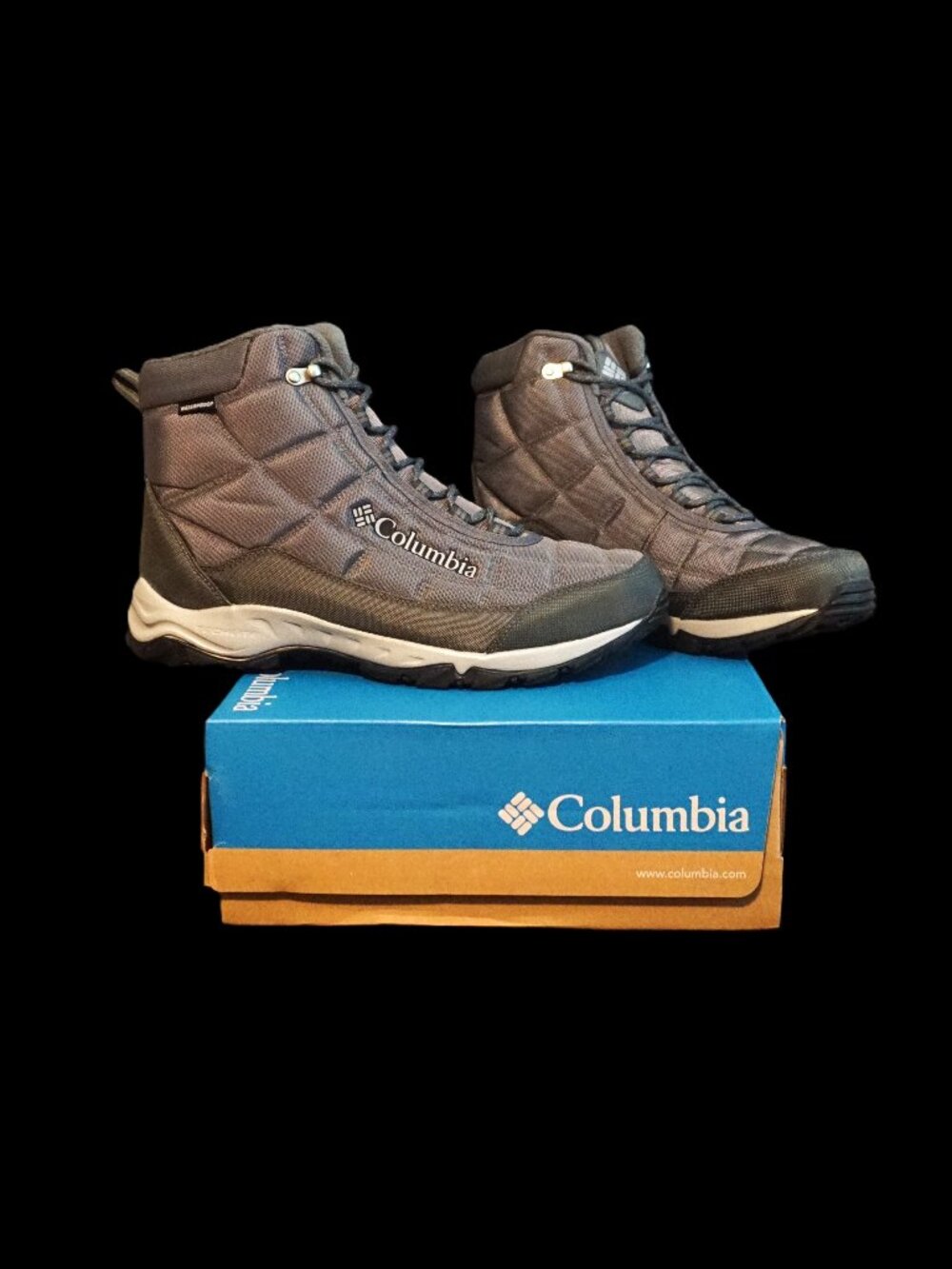 Columbia Gray M Harper Forest FS Boot 200G Insulation Waterproof Men’s Size 12